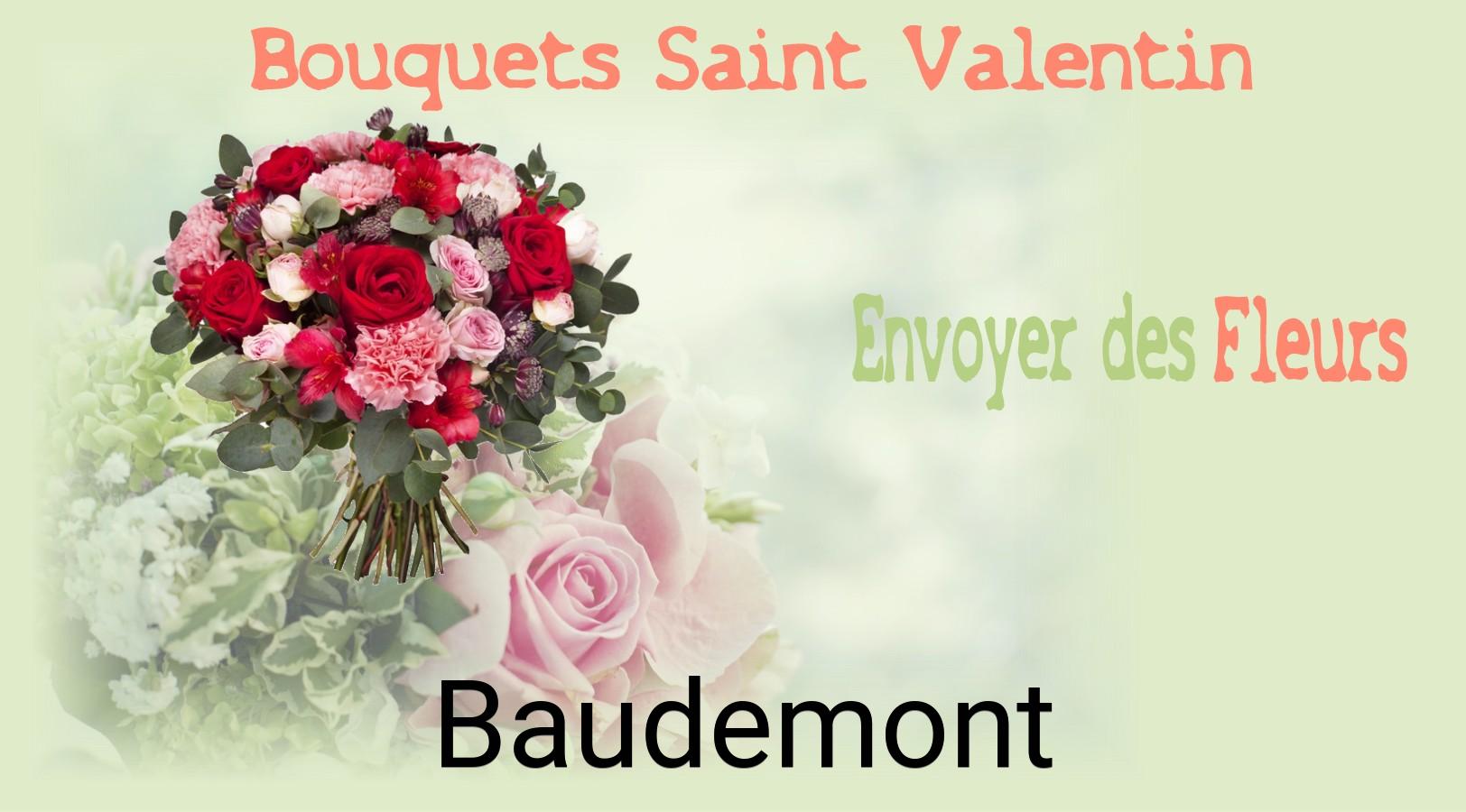 Roses de Saint-Valentin livrées à Baudemont